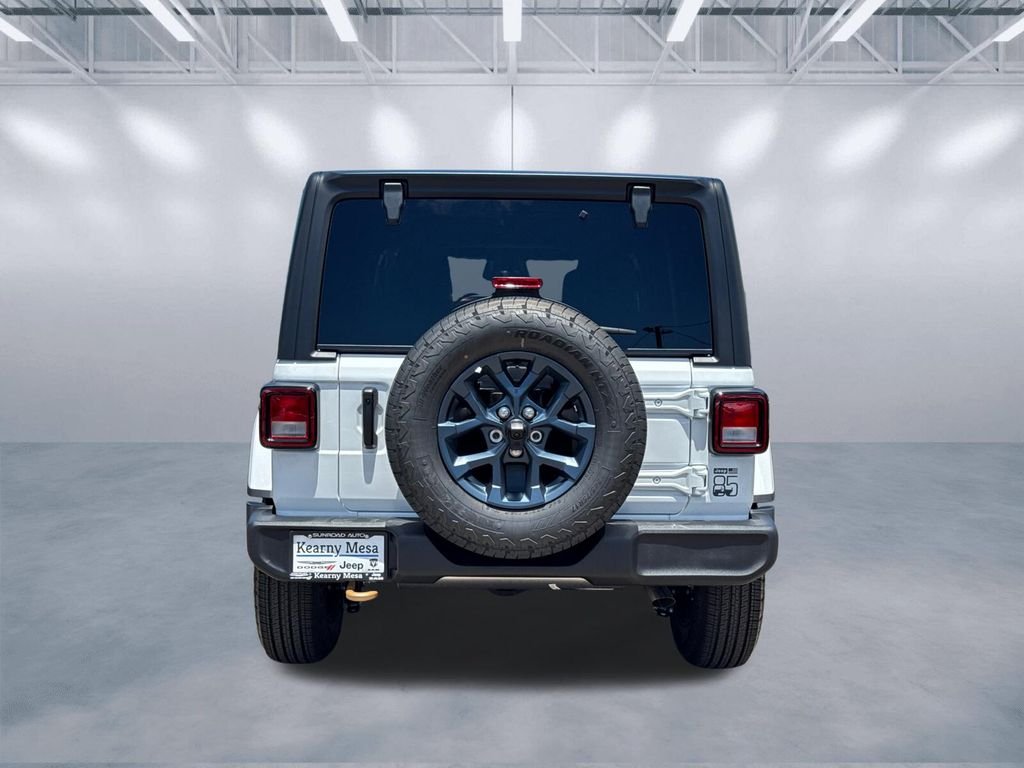 New 2026 Bright White Clear-Coat Exterior Paint Jeep 85th Anniversary Edition image 5