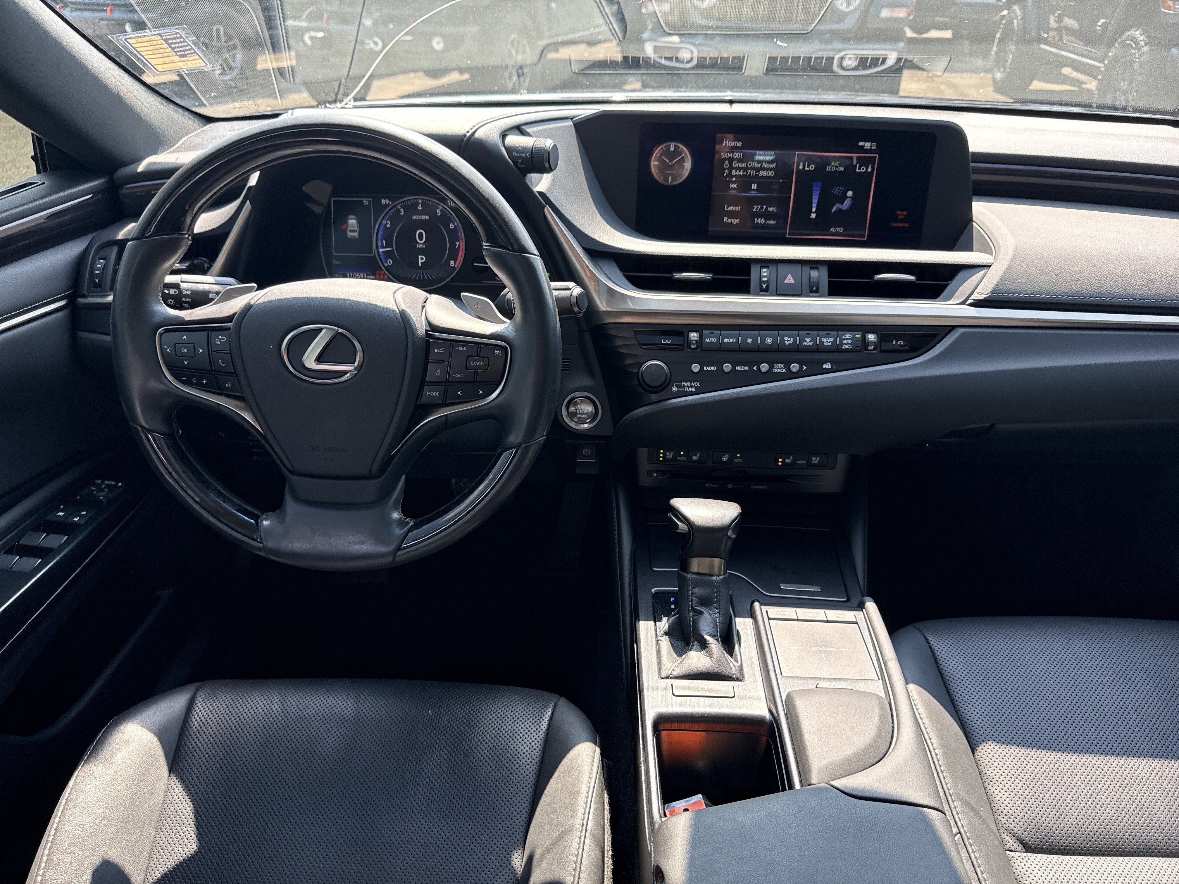 Used 2020 Black Lexus ES 350 image 23