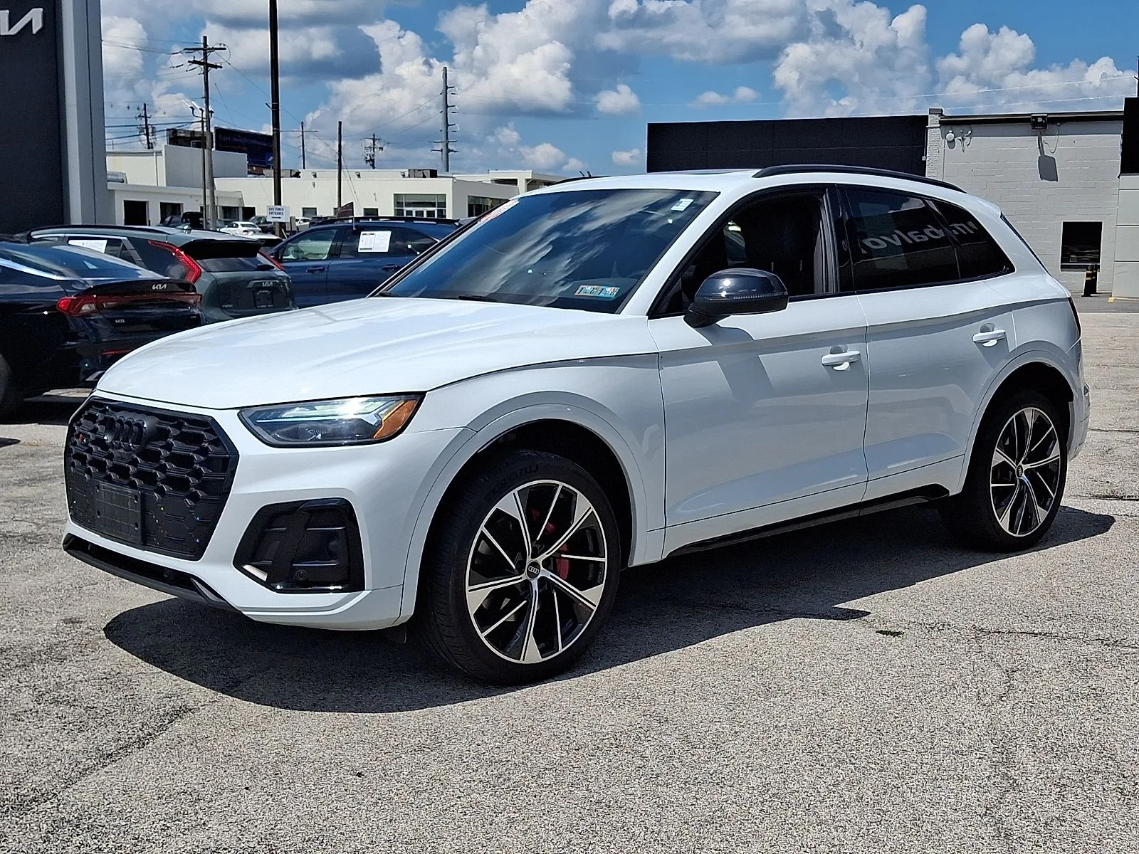 Used 2021 White Audi Premium Plus image 6