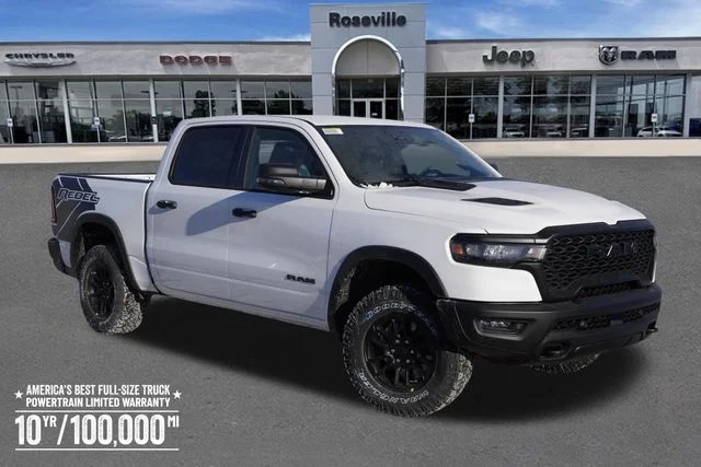 New 2026 Ram 1500 Rebel 4D Crew Cab in #RD637183 | Jeff Belzer's