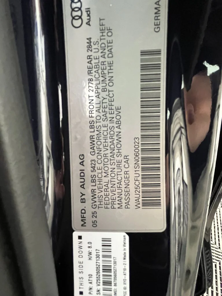 Used 2025 Blue Audi 3.0T Premium Plus image 29