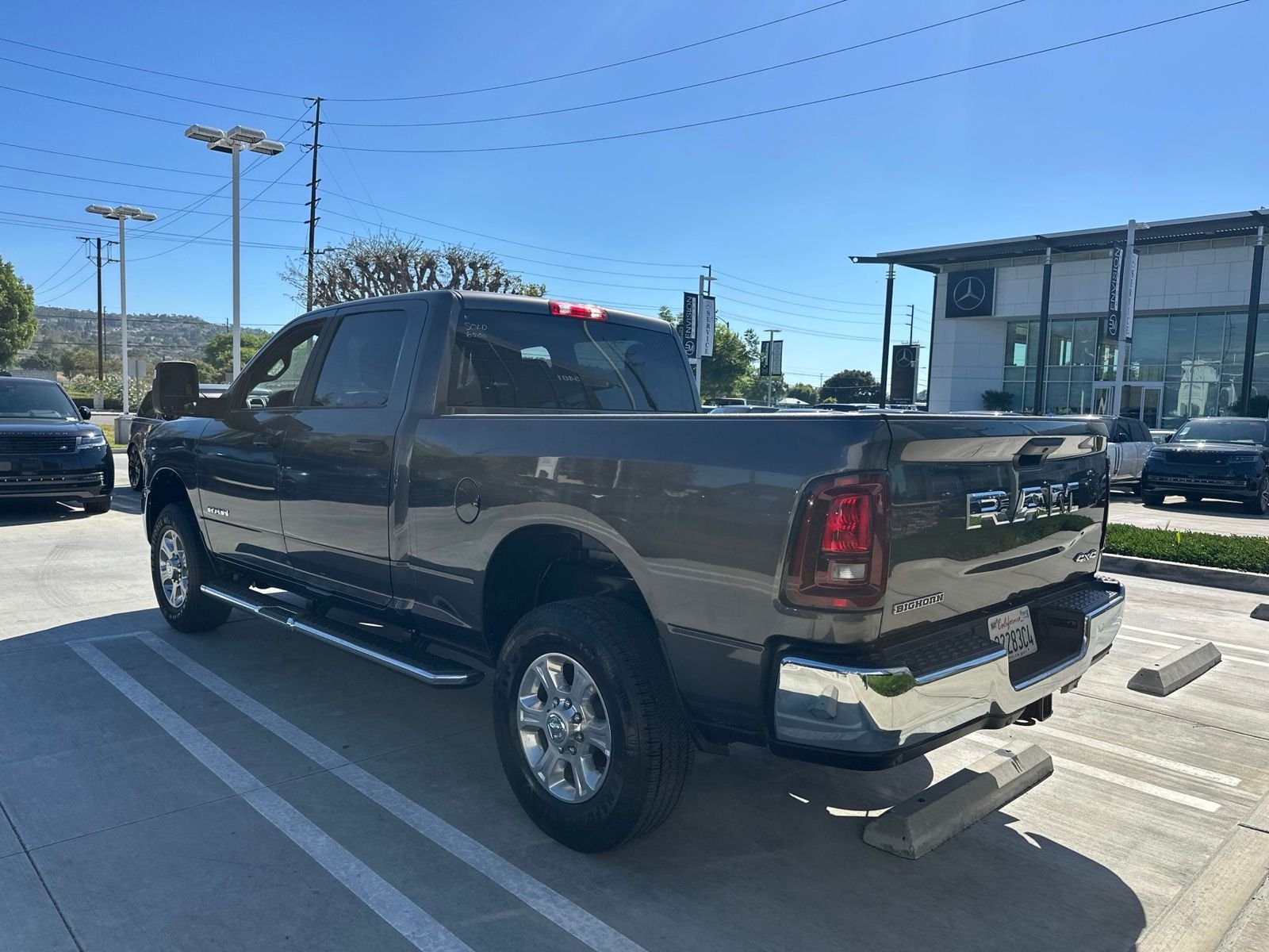 Used 2025 Granite Crystal Metallic Clearcoat Ram Big Horn image 4