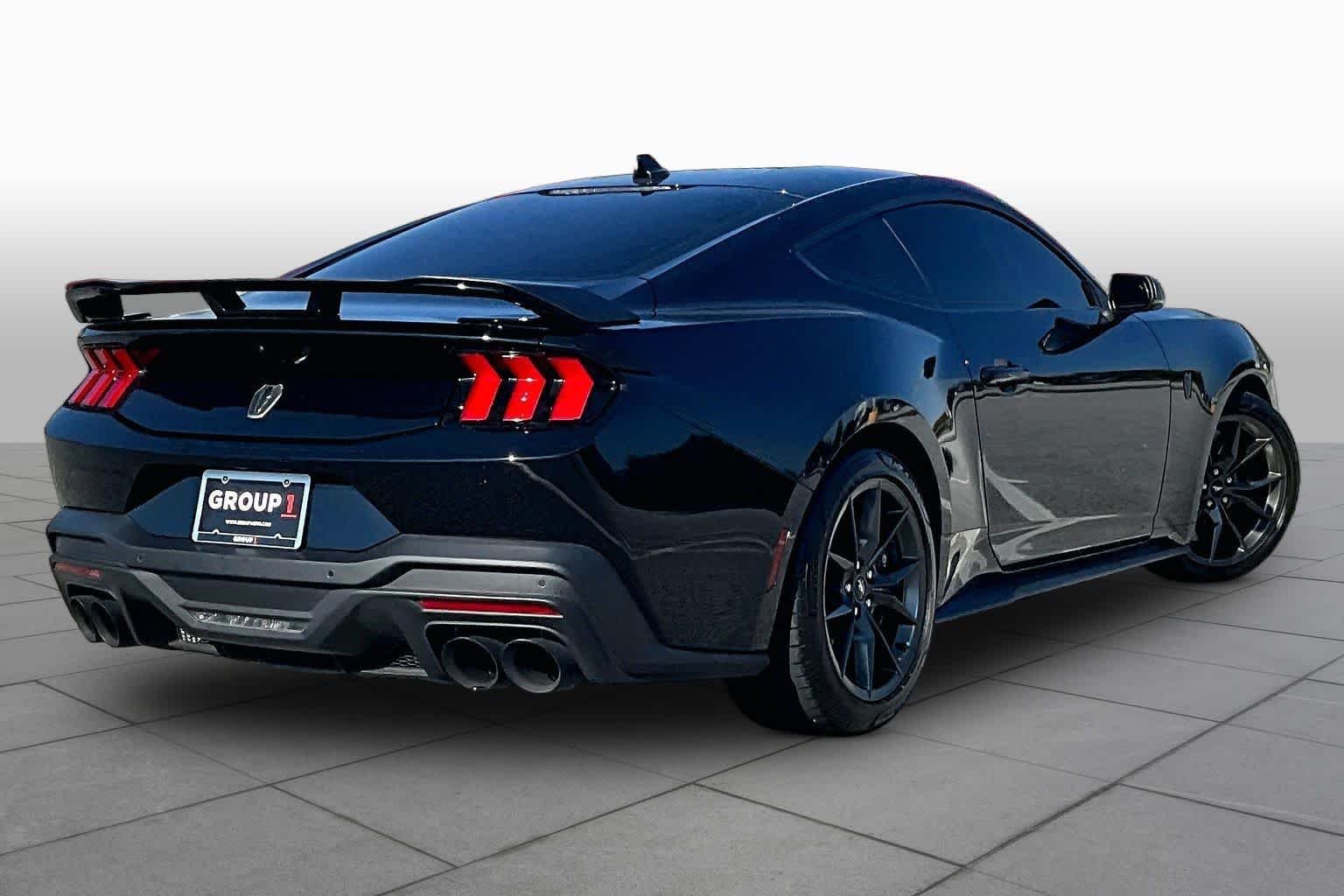 Used 2025 Shadow Black Ford Dark Horse image 13