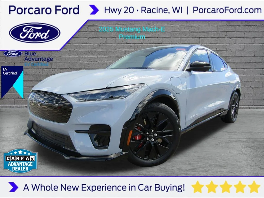 Certified Used 2025 Glacier Gray Ford Premium image 1