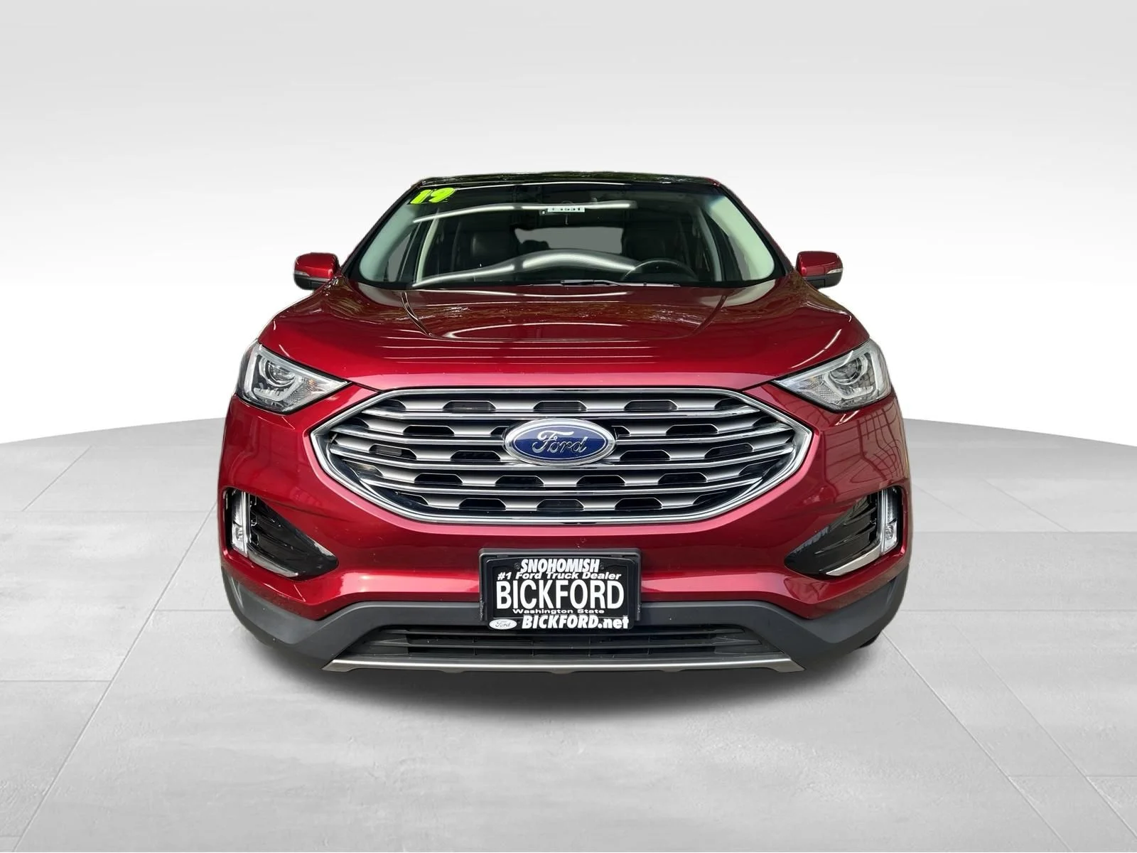 Used 2019 Red Ford Titanium image 2