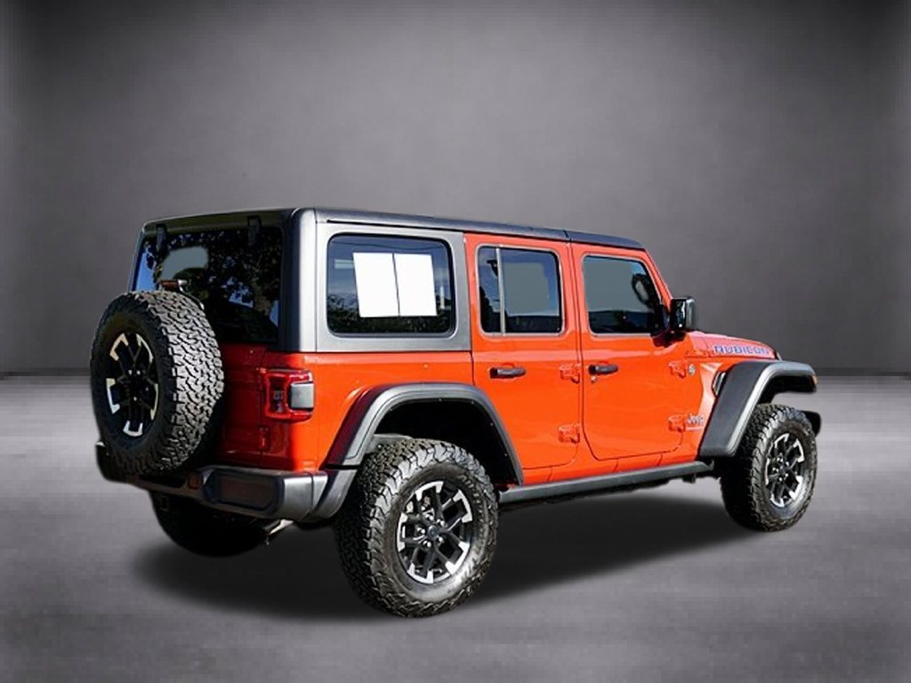 Used 2025 Red Jeep Rubicon 4xe image 3
