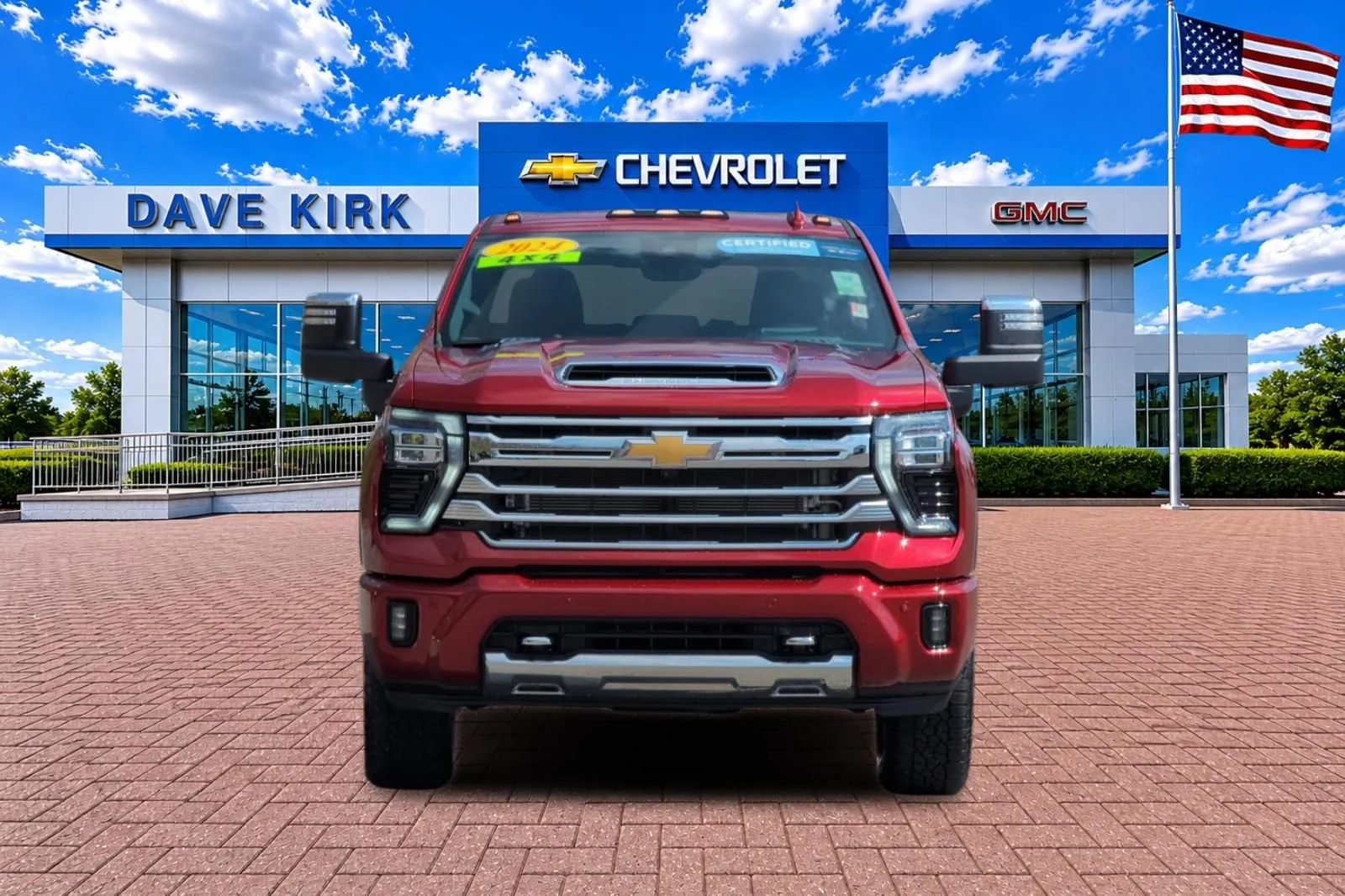 Used 2024 Radiant Red Tintcoat Chevrolet High Country image 8