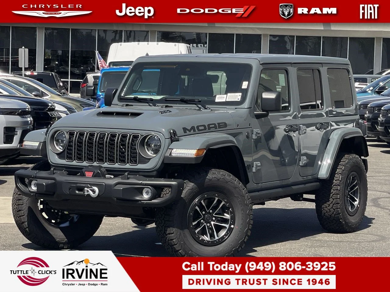 New 2026 Anvil Clear-Coat Exterior Paint Jeep Moab 392 image 1