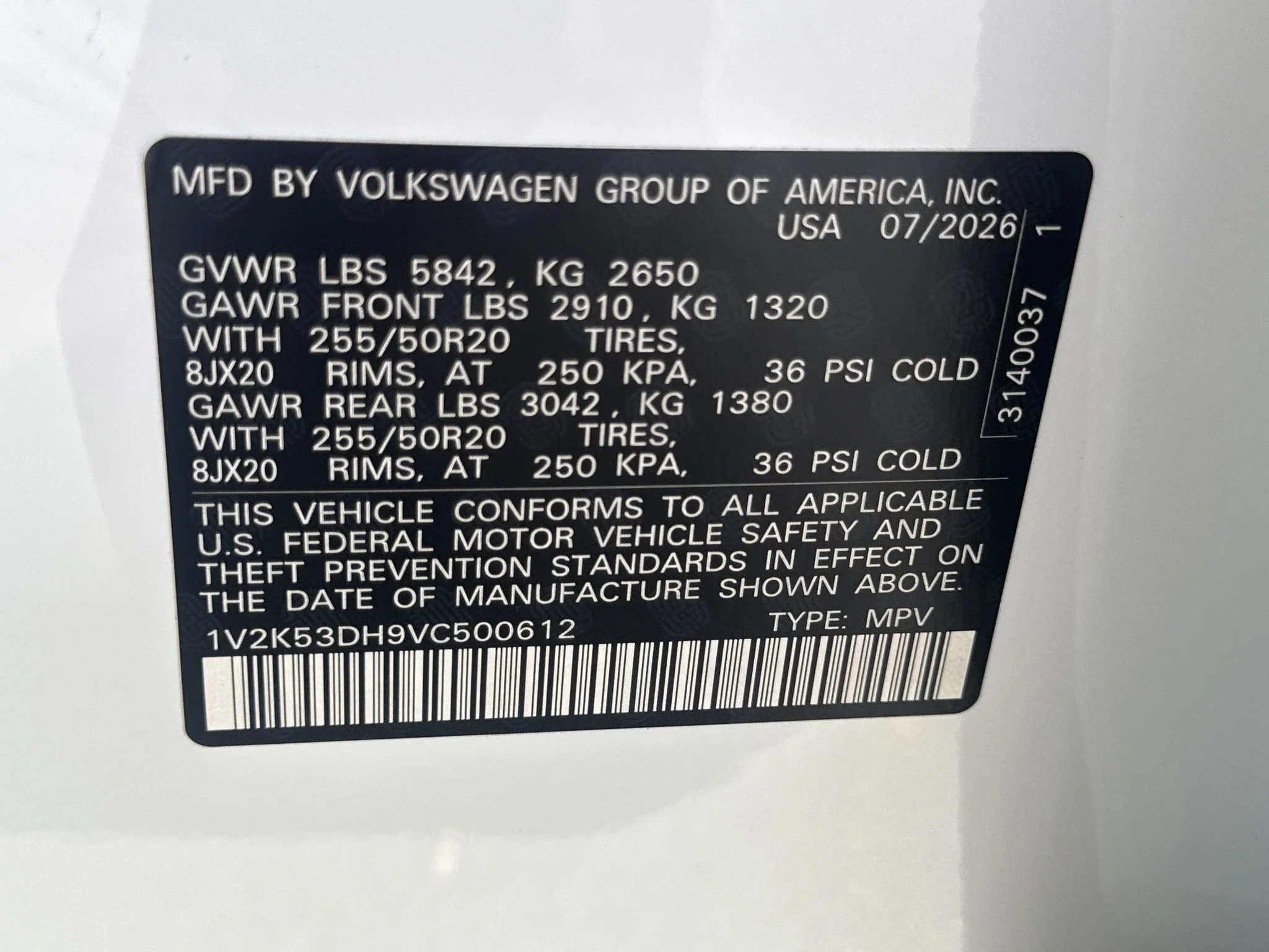 New 2027 Opal White Pearl Volkswagen SE w/Technology image 35