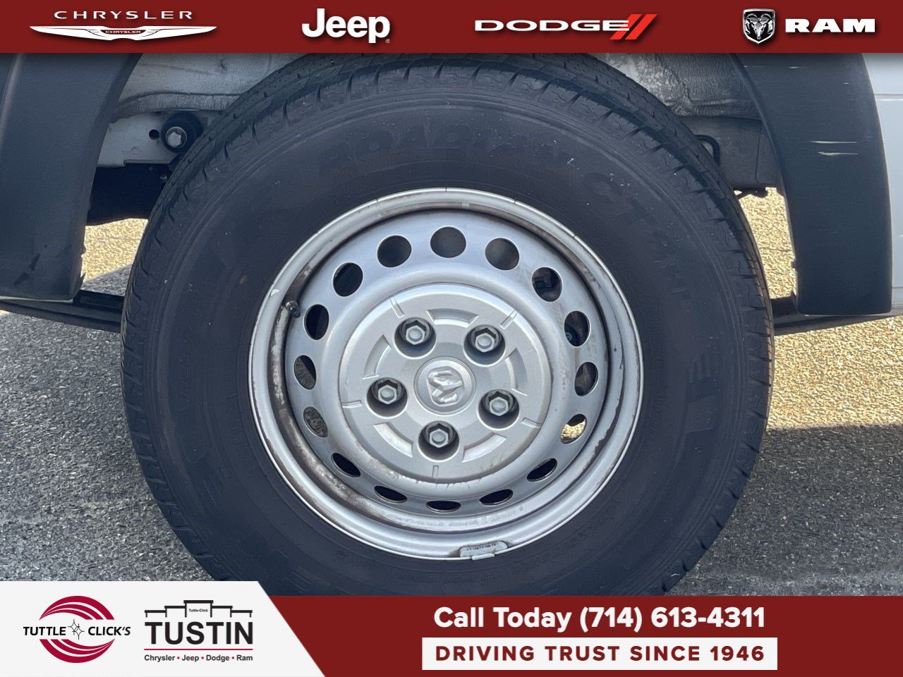 Used 2025 Bright White Clearcoat Ram Tradesman image 20