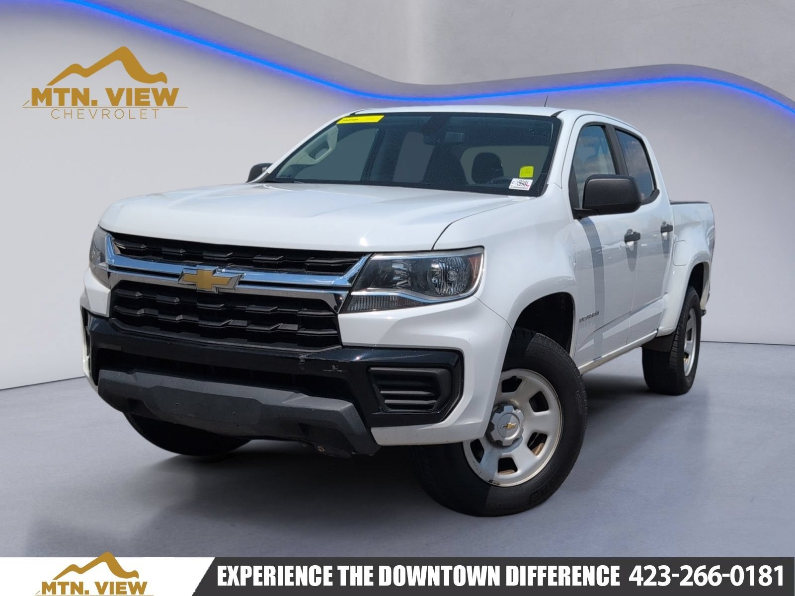 Used 2021 SUMMIT WHITE Chevrolet 2WD Work Truck image 1