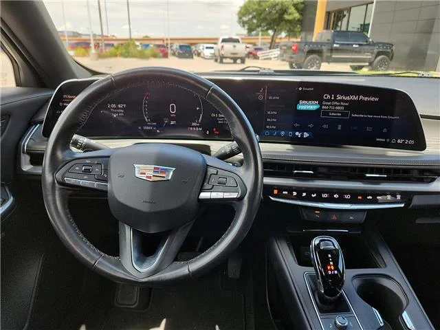 Used 2024 Silver Cadillac Premium Luxury Front-Wheel Drive image 10