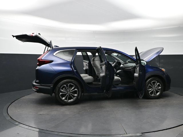 Certified Used 2021 Obsidian Blue Pearl Honda HYBRID EX image 40