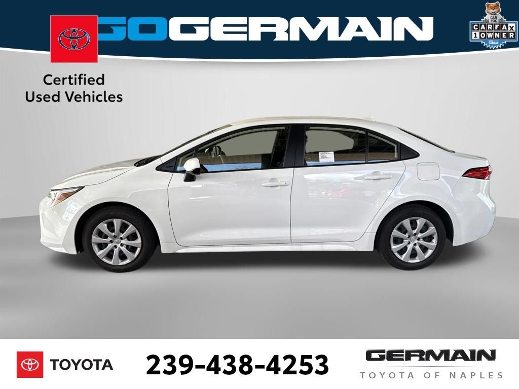 Used 2026 White Toyota LE image 2