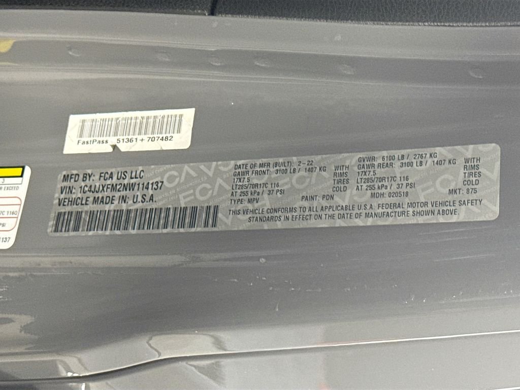 Used 2022 Sting-Gray Clearcoat Jeep Unlimited Rubicon image 32