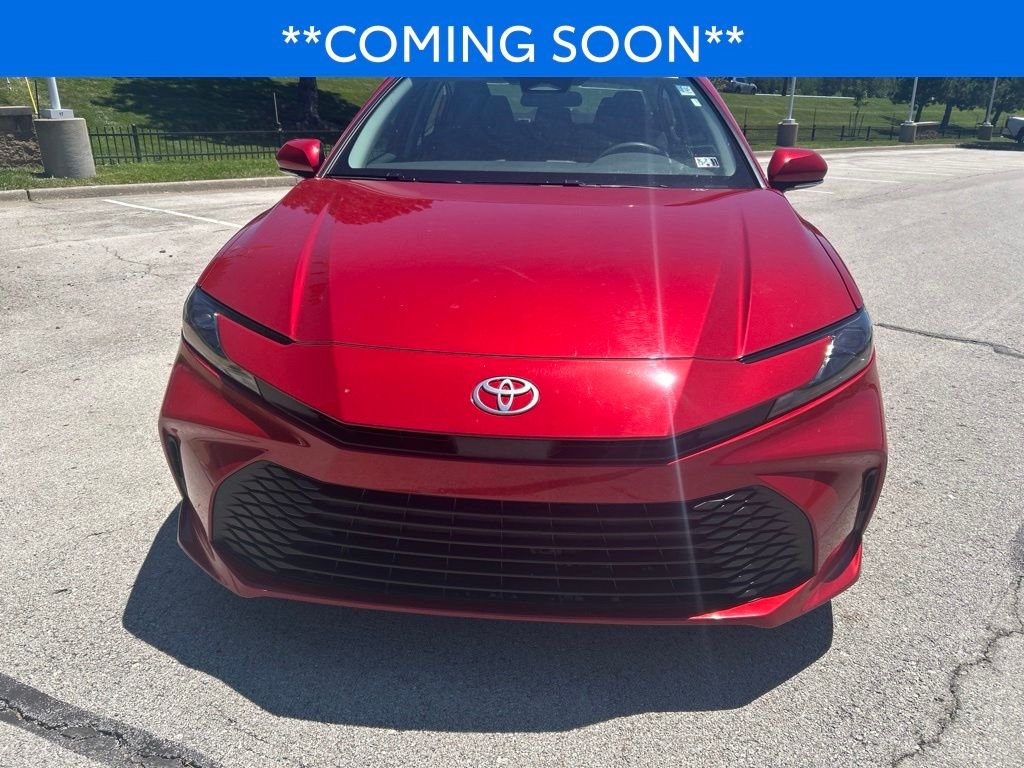 Certified 2025 Toyota Camry LE with VIN 4T1DAACK4SU078080 for sale in Kansas City