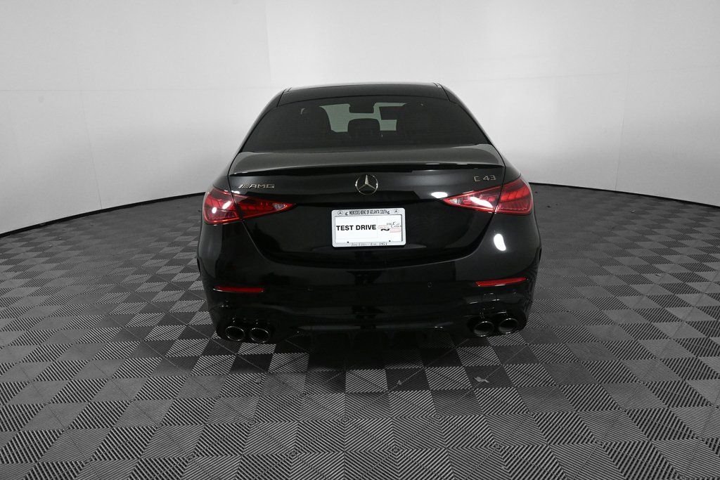 New 2026 Black Mercedes-Benz AMG® C 43 4MATIC® Sedan image 27
