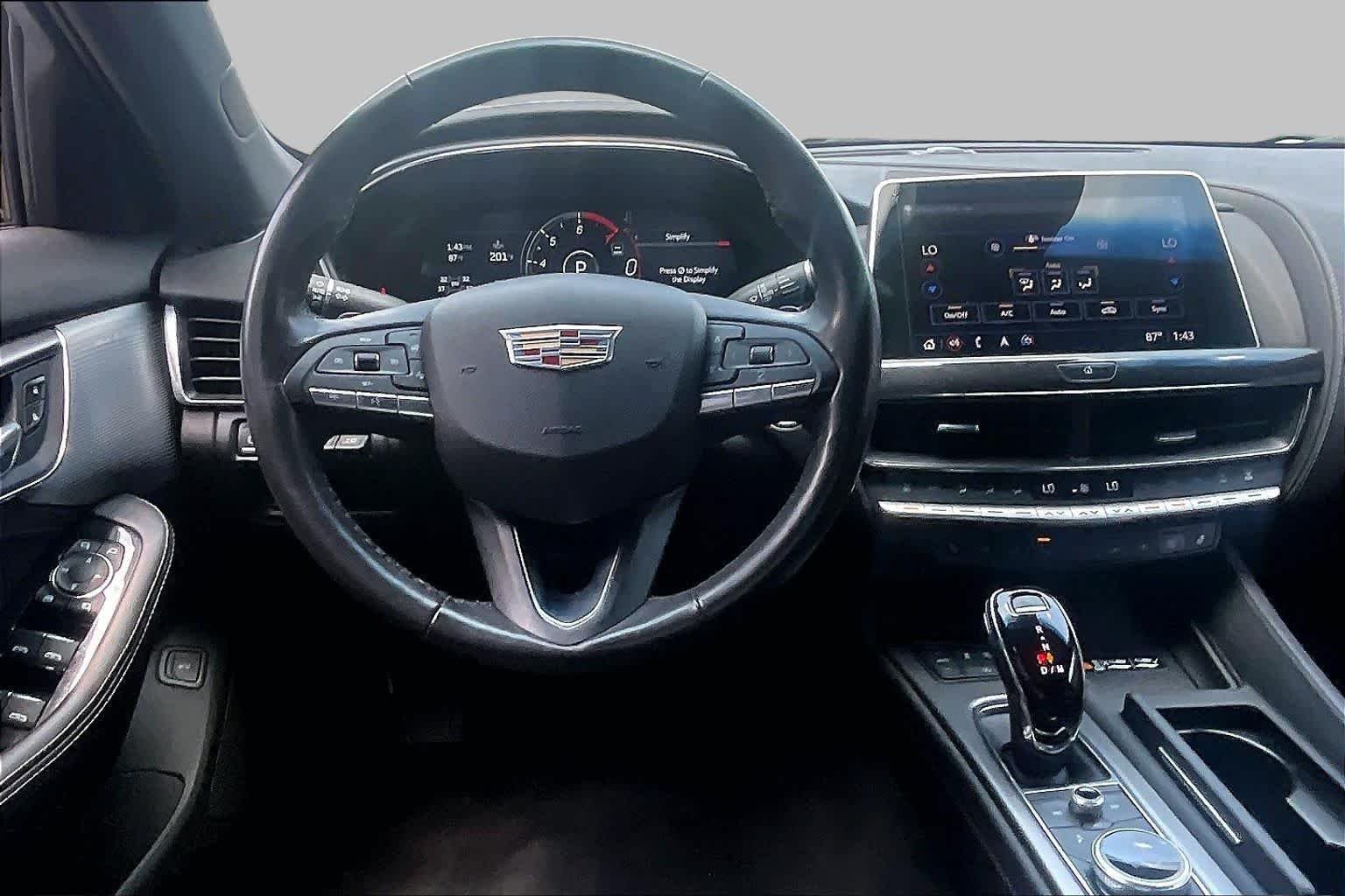 Used 2023 Argent Silver Metallic Cadillac Premium Luxury image 6