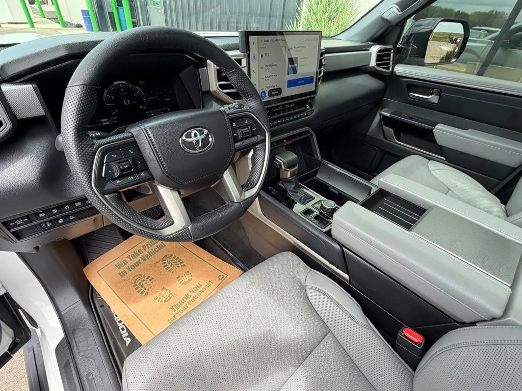 Used 2025 White Toyota Limited image 11