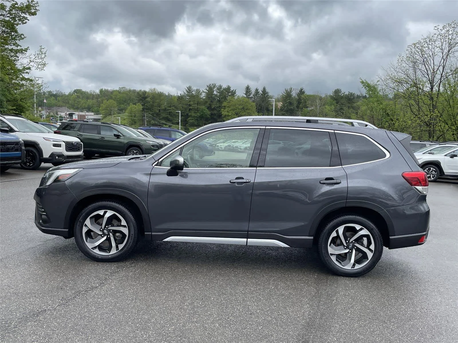 Certified Used 2023 Magnetite Gray Metallic Subaru Touring image 2