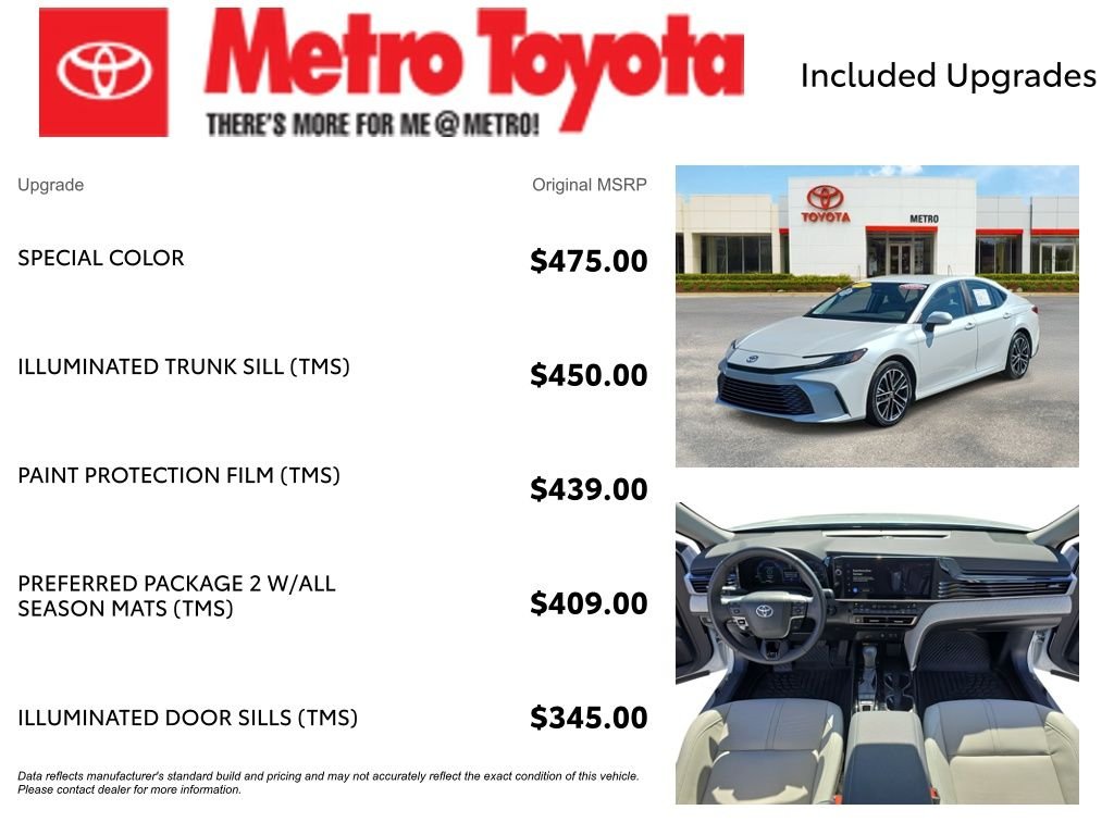 Certified Used 2025 Beige Toyota XLE image 4