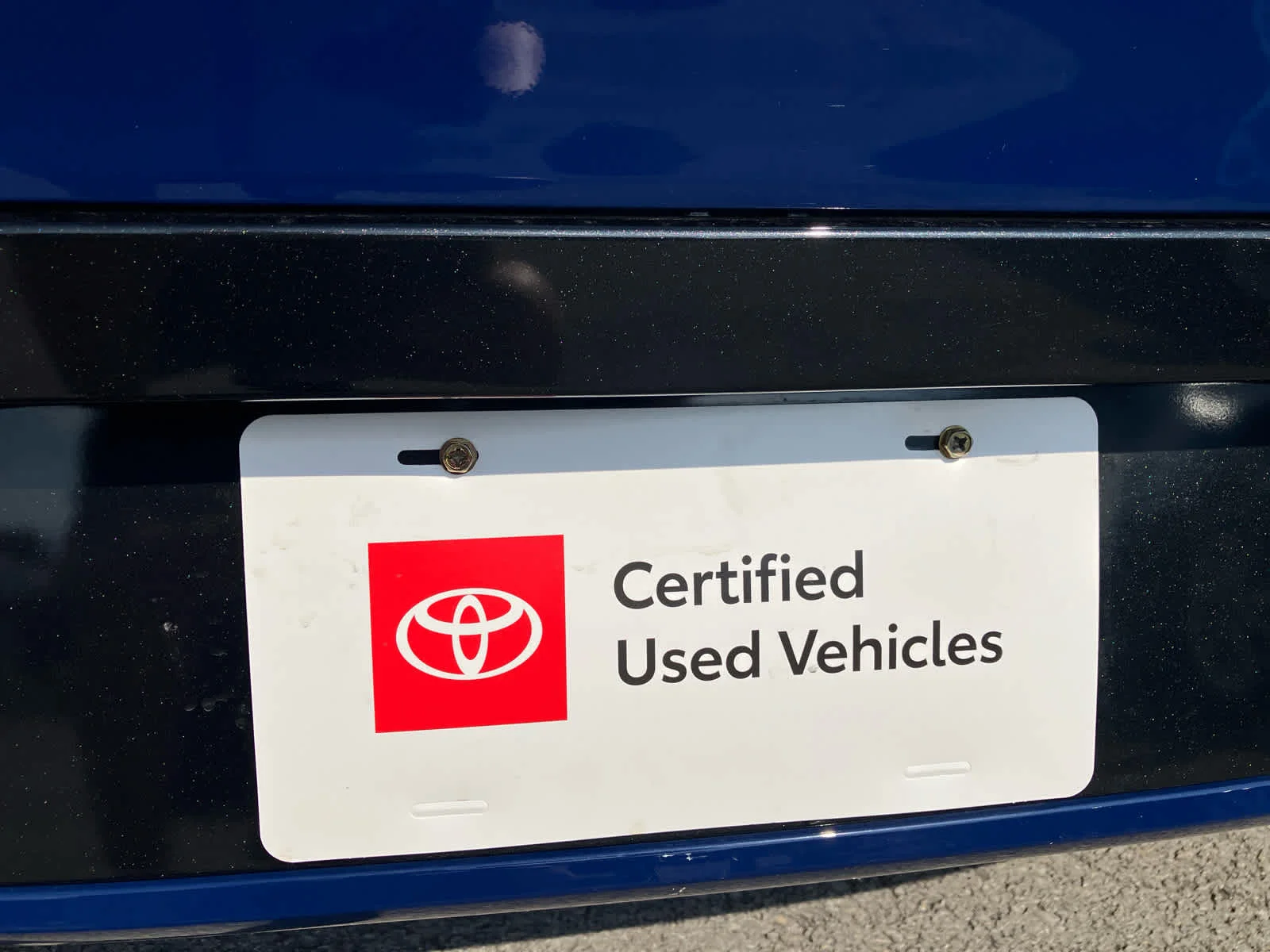 Certified Used 2026 Reservoir Blue Toyota XLE image 2
