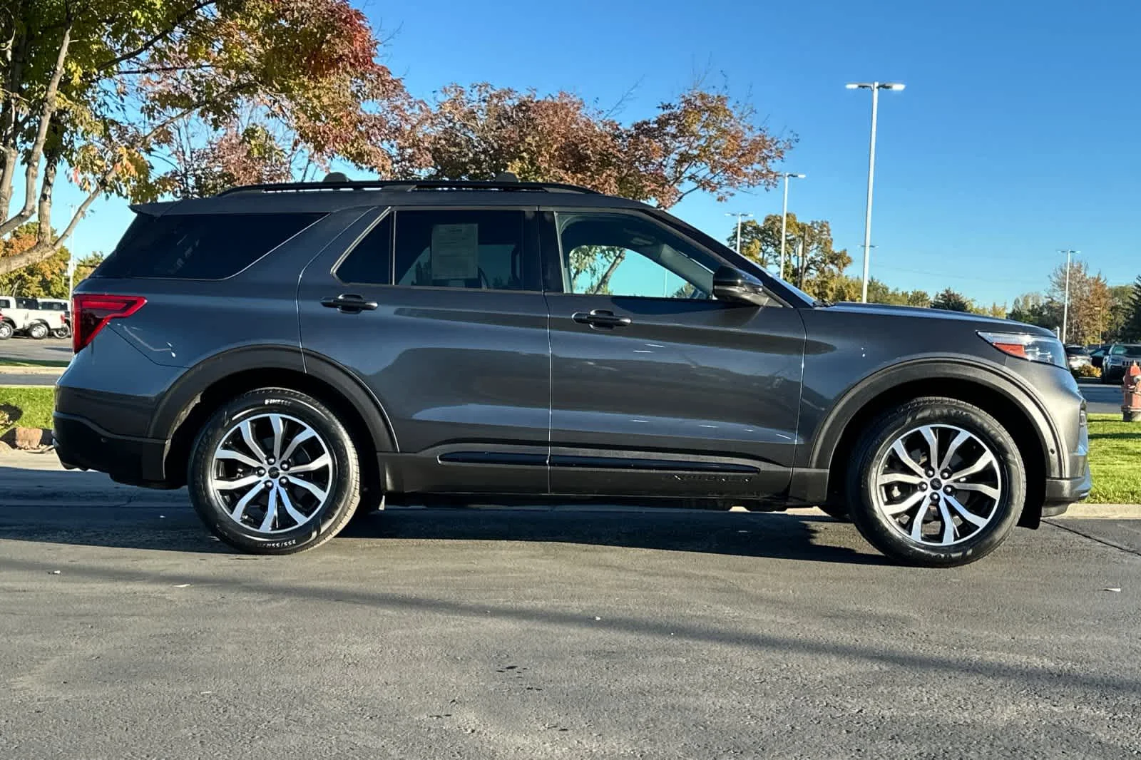 Used 2020 Magnetic Metallic Ford ST image 8