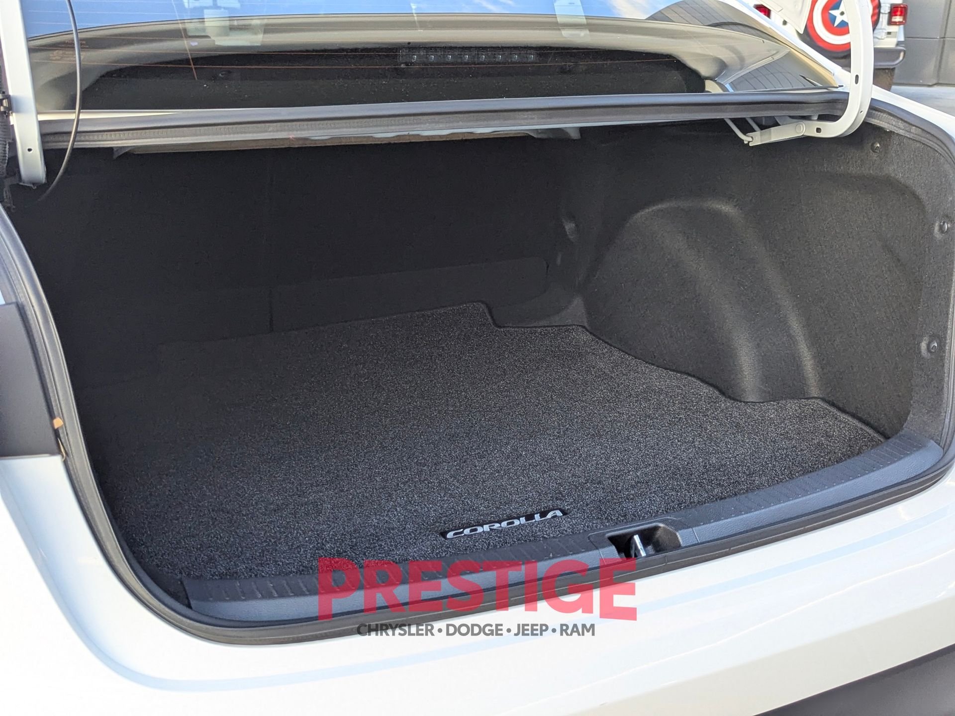 Used 2023 White Toyota LE image 8