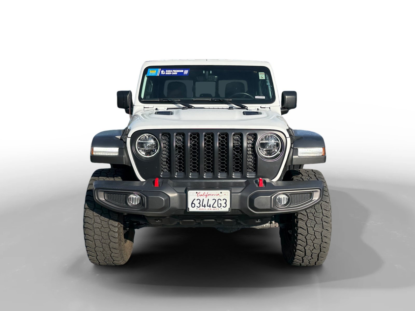 Used 2021 Bright White Clearcoat JEEP Rubicon image 8