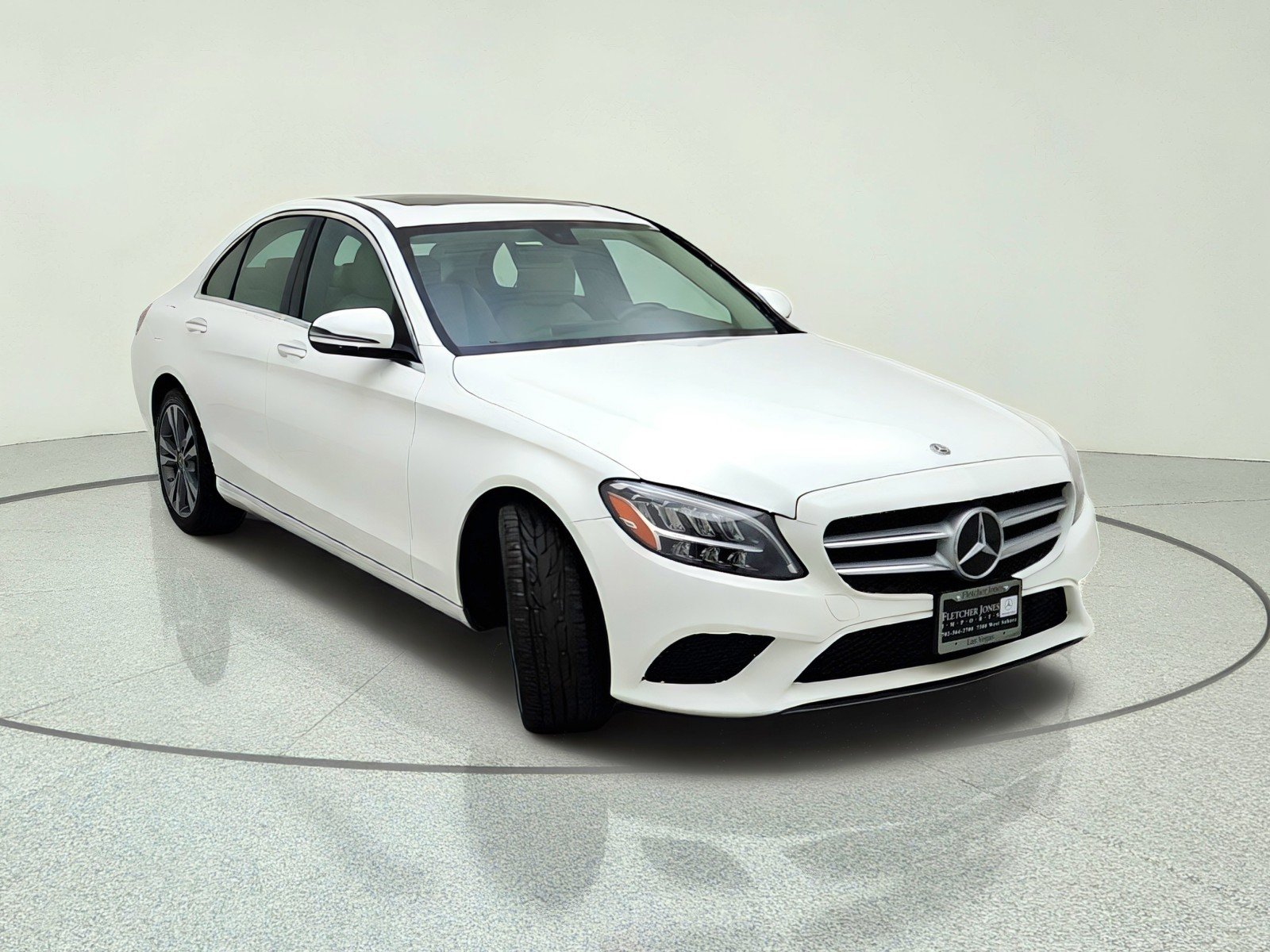 Used 2021 Polar White Mercedes-Benz C 300 image 4
