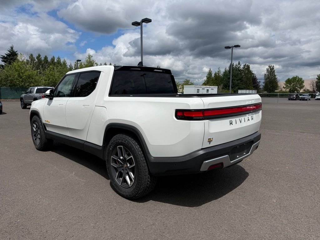 Used 2022 Glacier White Rivian Adventure image 5