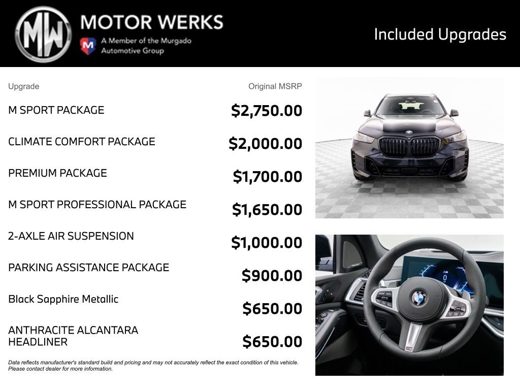 New 2026 Black Sapphire Metallic BMW xDrive40i image 4