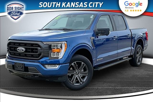 Used 2022 Ford F-150 XLT with VIN 1FTFW1ED2NFB83948 for sale in Kansas City