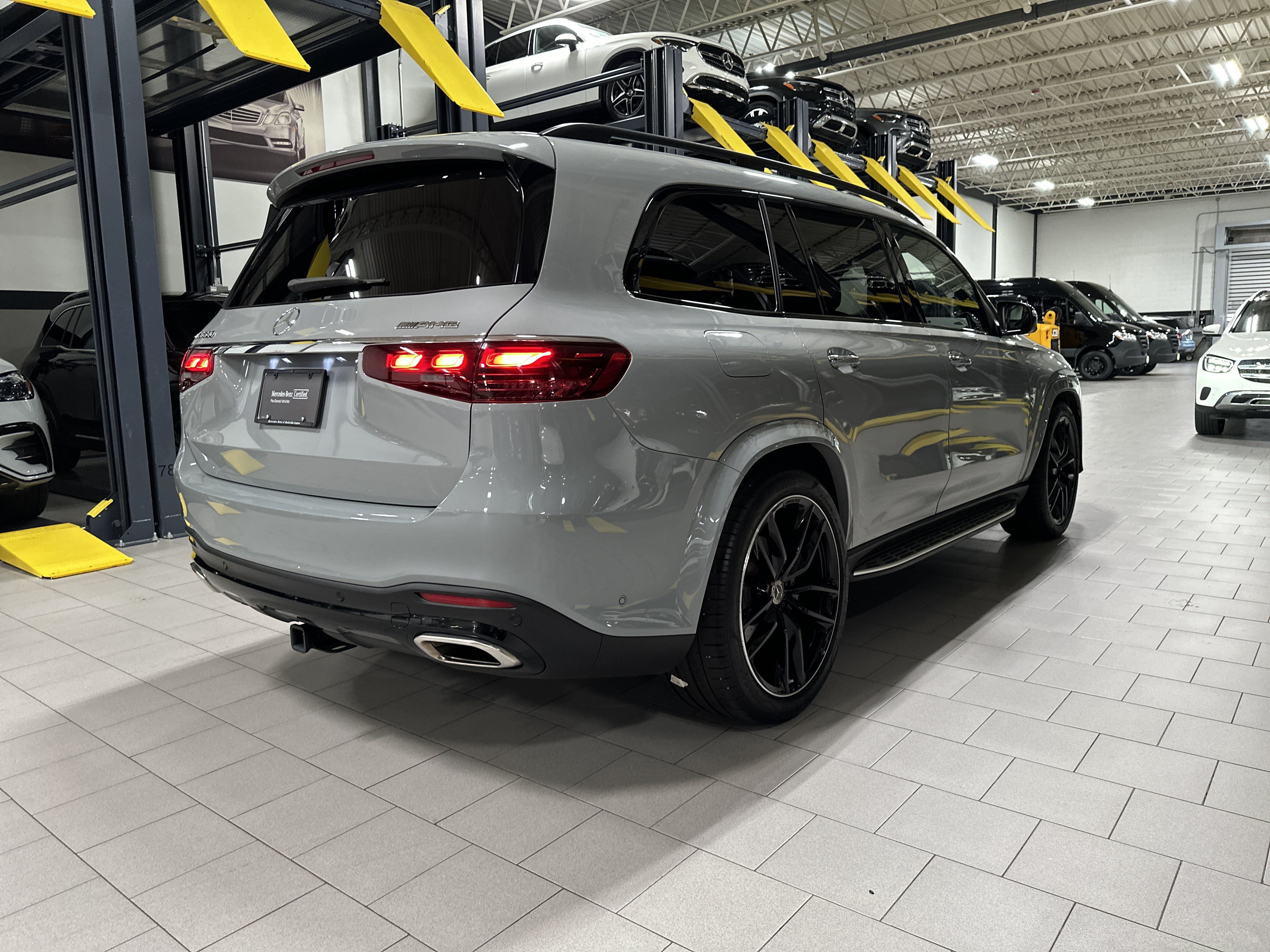 Certified Used 2024 MANUFAKTUR Alpine Grey Mercedes-Benz GLS 580 image 5