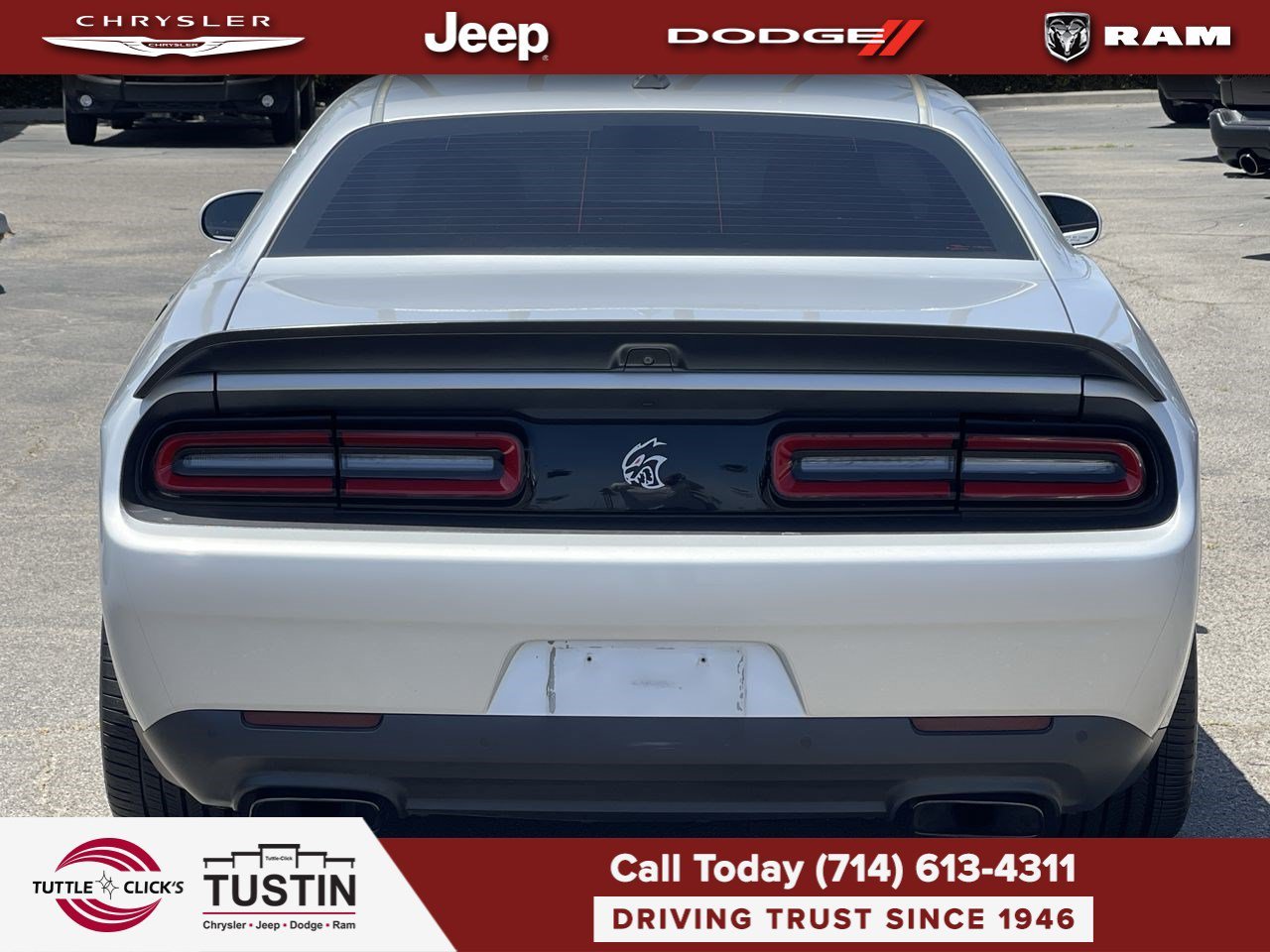 Used 2019 Triple Nickel Clearcoat Dodge SRT Hellcat Redeye Widebody image 7