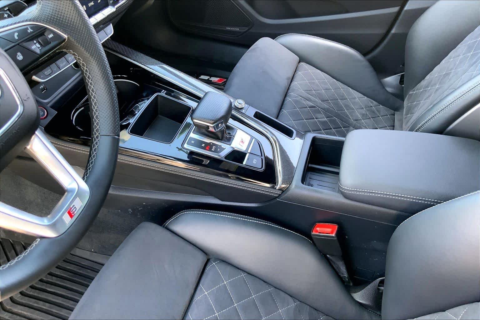 Used 2024 Mythos Black Metallic Audi Premium Plus image 16