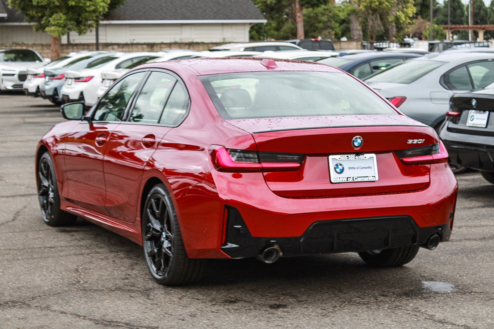 New 2026 Vegas Red Metallic BMW 330i NA image 4