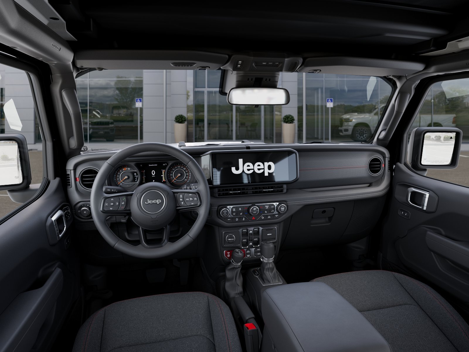 New 2026 Black Clear-Coat Exterior Paint Jeep Rubicon image 49
