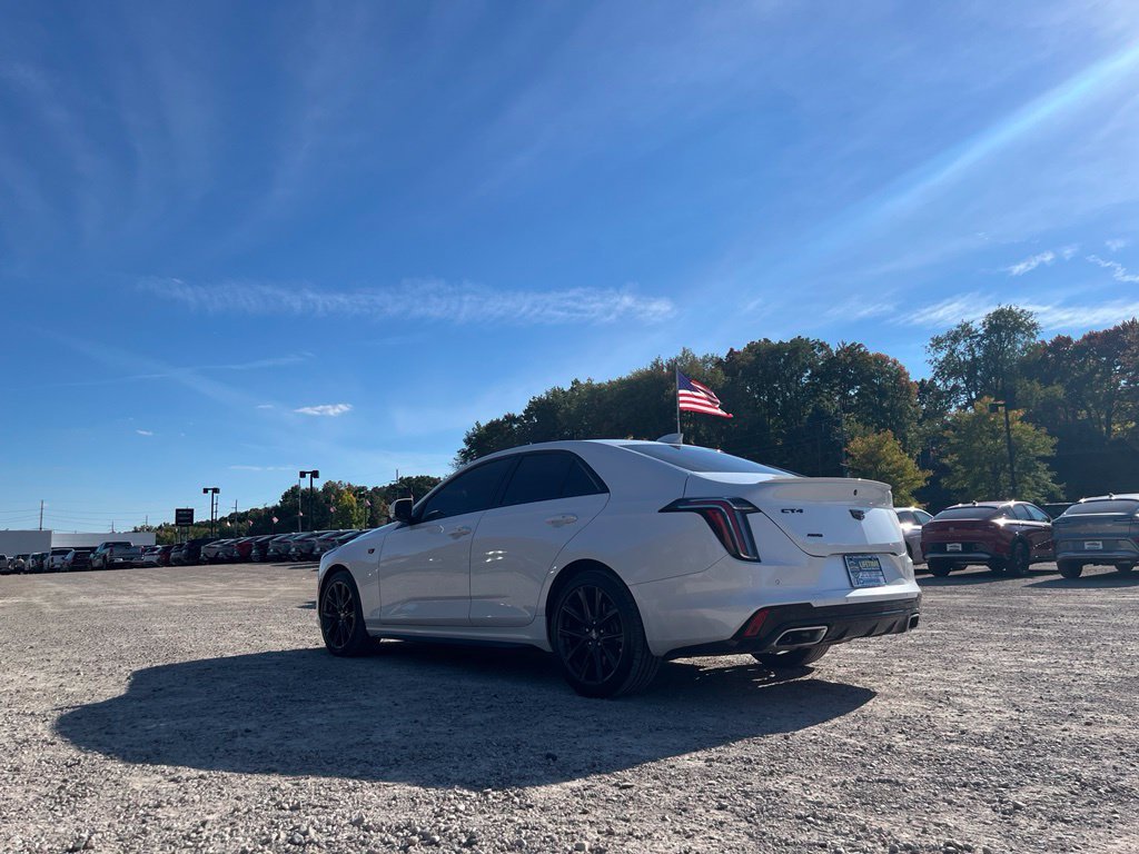 Used 2021 Crystal White Tricoat Cadillac Sport image 10