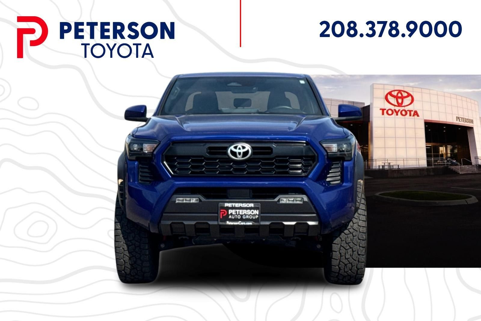 Used 2024 Blue Toyota TRD Off-Road image 8