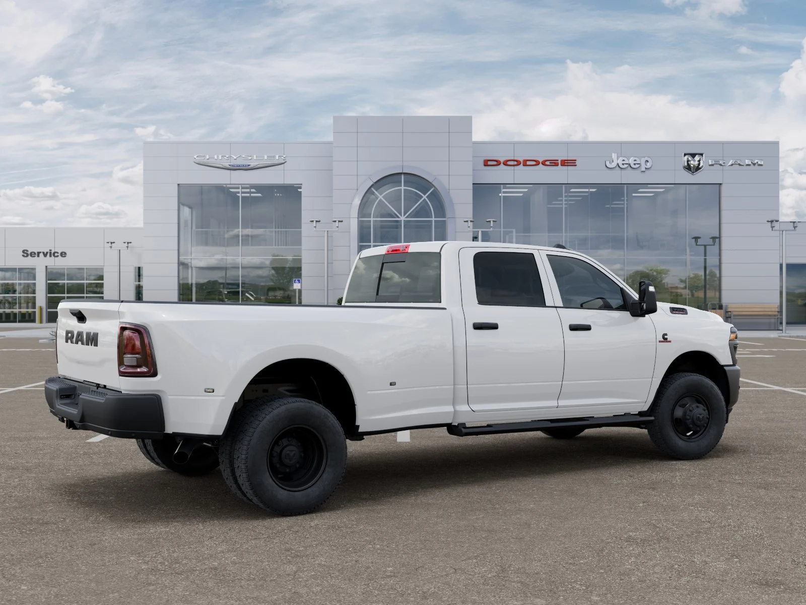 New 2026 Bright White Clear-Coat Exterior Paint RAM Tradesman image 32
