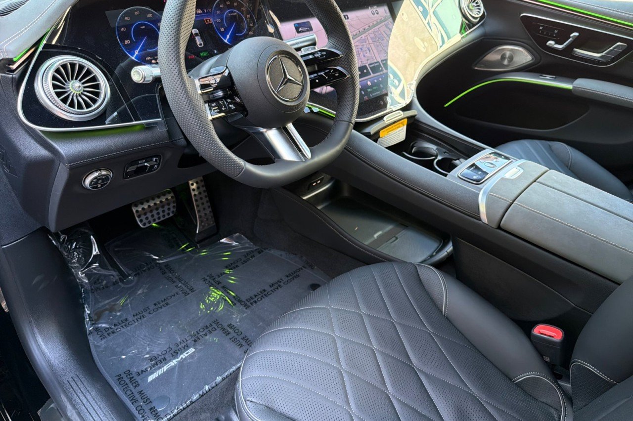 New 2026 Black Mercedes-Benz EQS 450 4MATIC® Sedan image 9