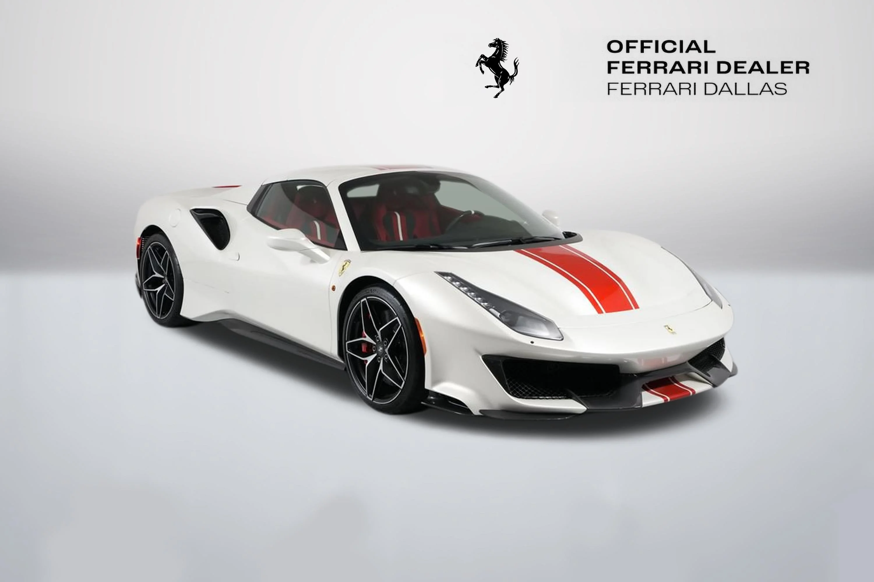 Used 2020 Bianco Italia Ferrari Spider image 7
