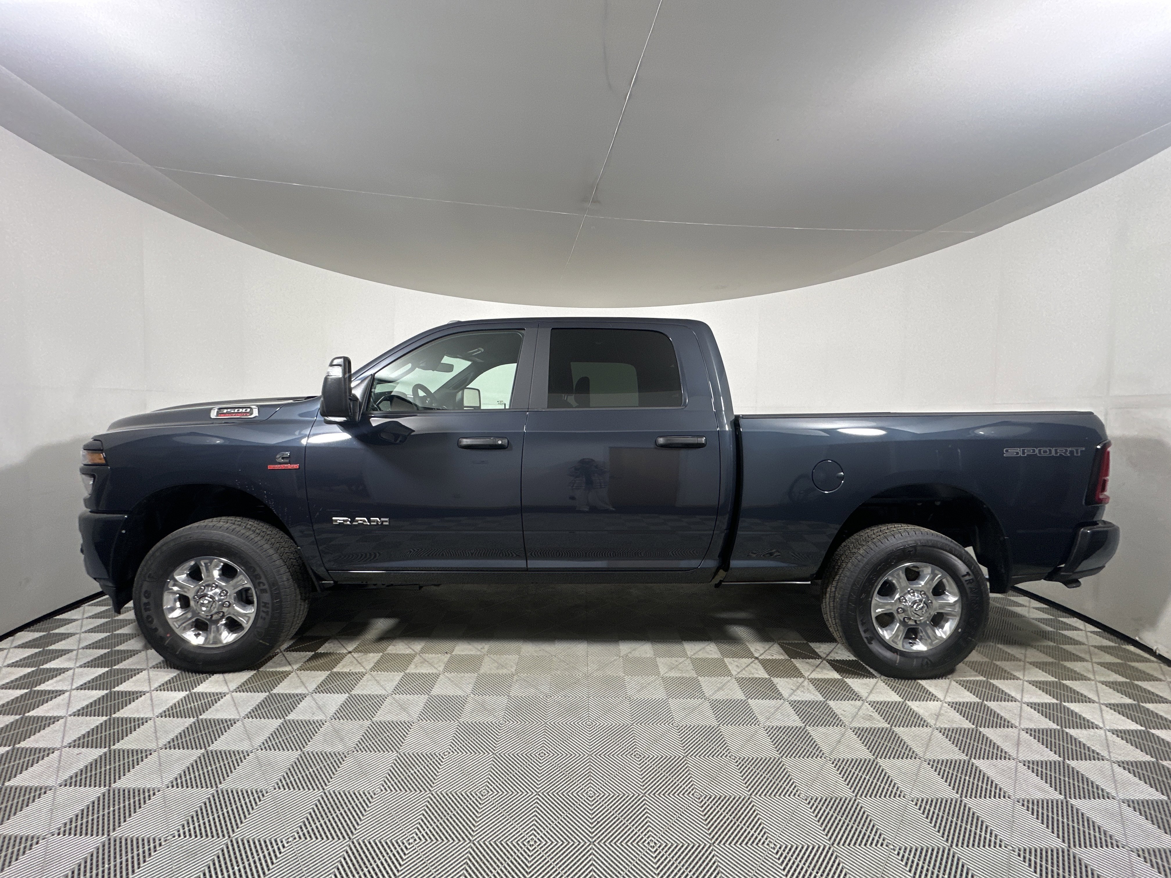 New 2026 Forged Blue Metallic Exterior Paint RAM Big Horn image 4