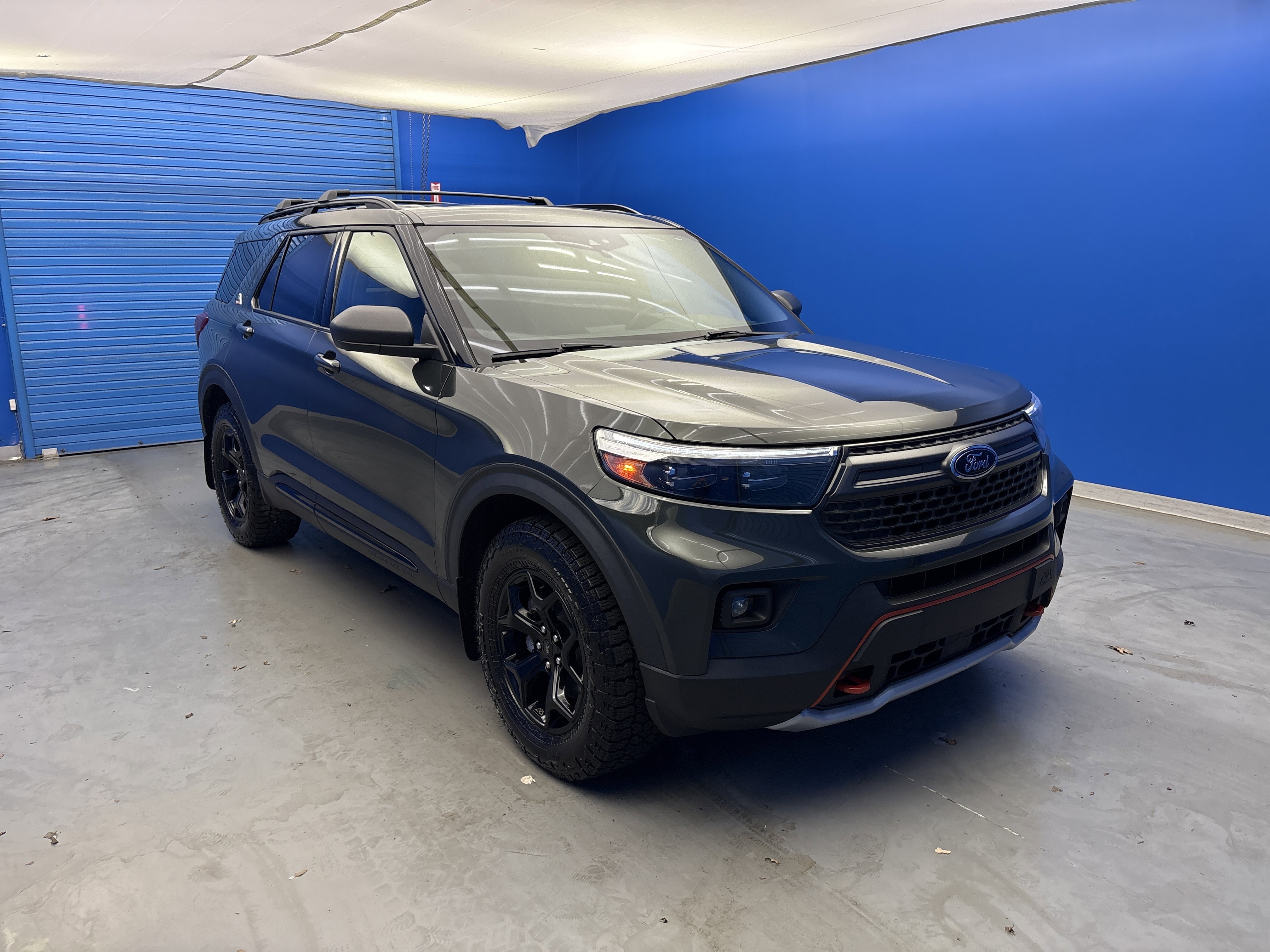 Used 2021 Forged Green Metallic Ford Timberline image 2