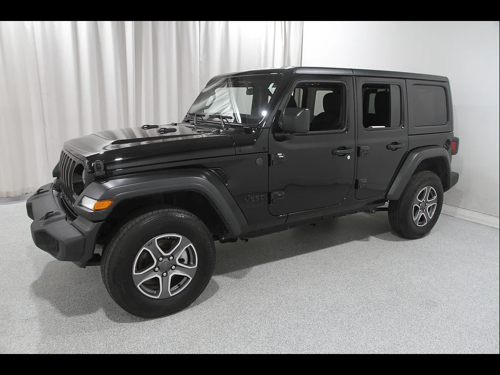 Used 2022 Black Clearcoat Jeep Willys Sport image 3
