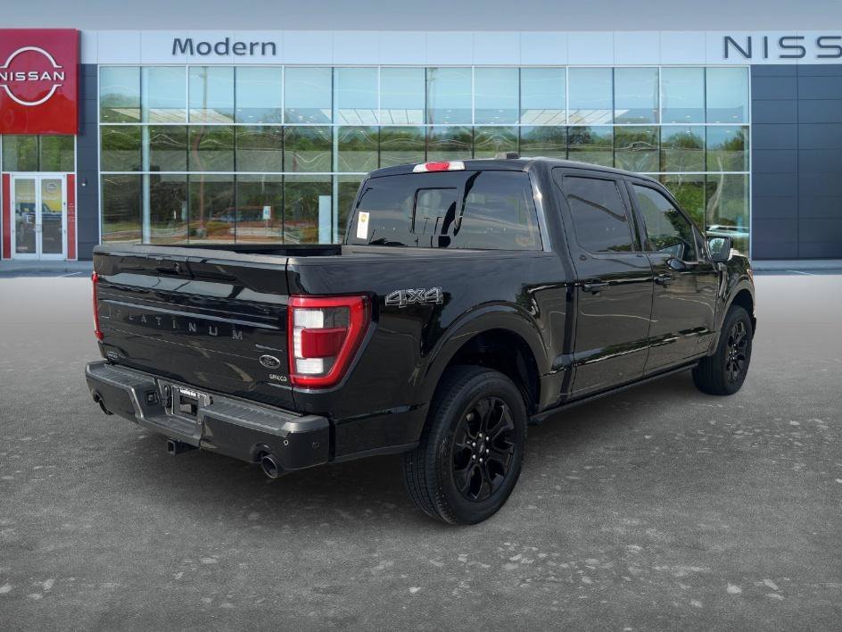 Used 2023 Black Metallic Ford Platinum image 5