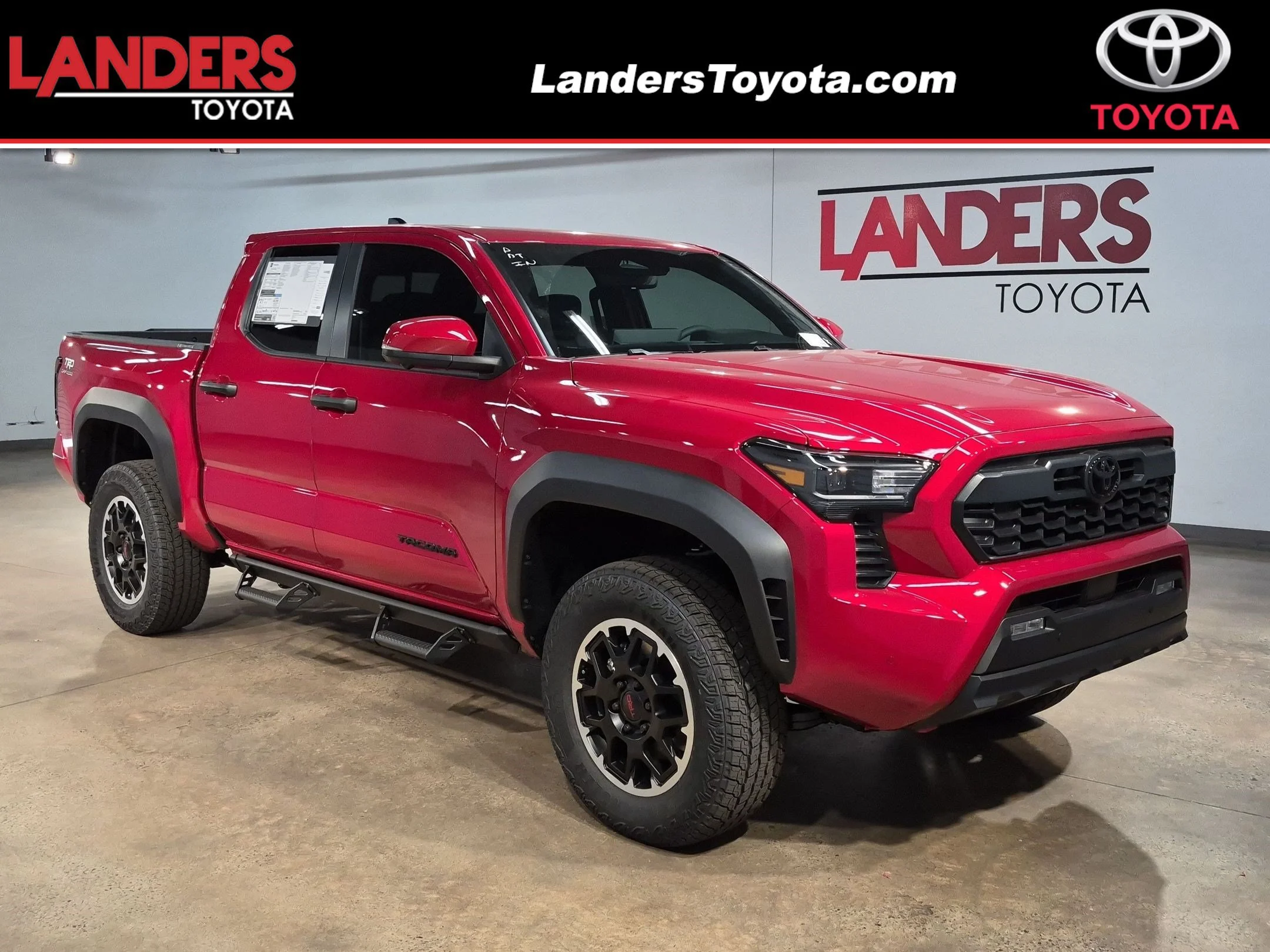 New 2026 Supersonic Red Toyota TRD Off Road image 1