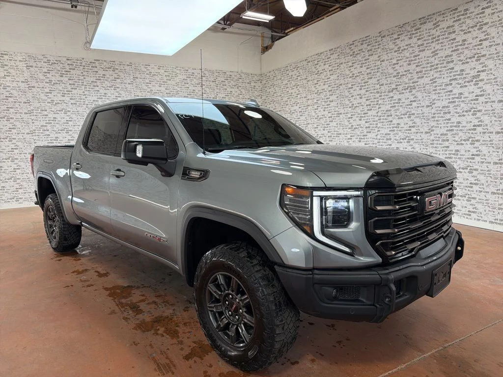 Used 2024 Sterling Metallic GMC AT4X image 1
