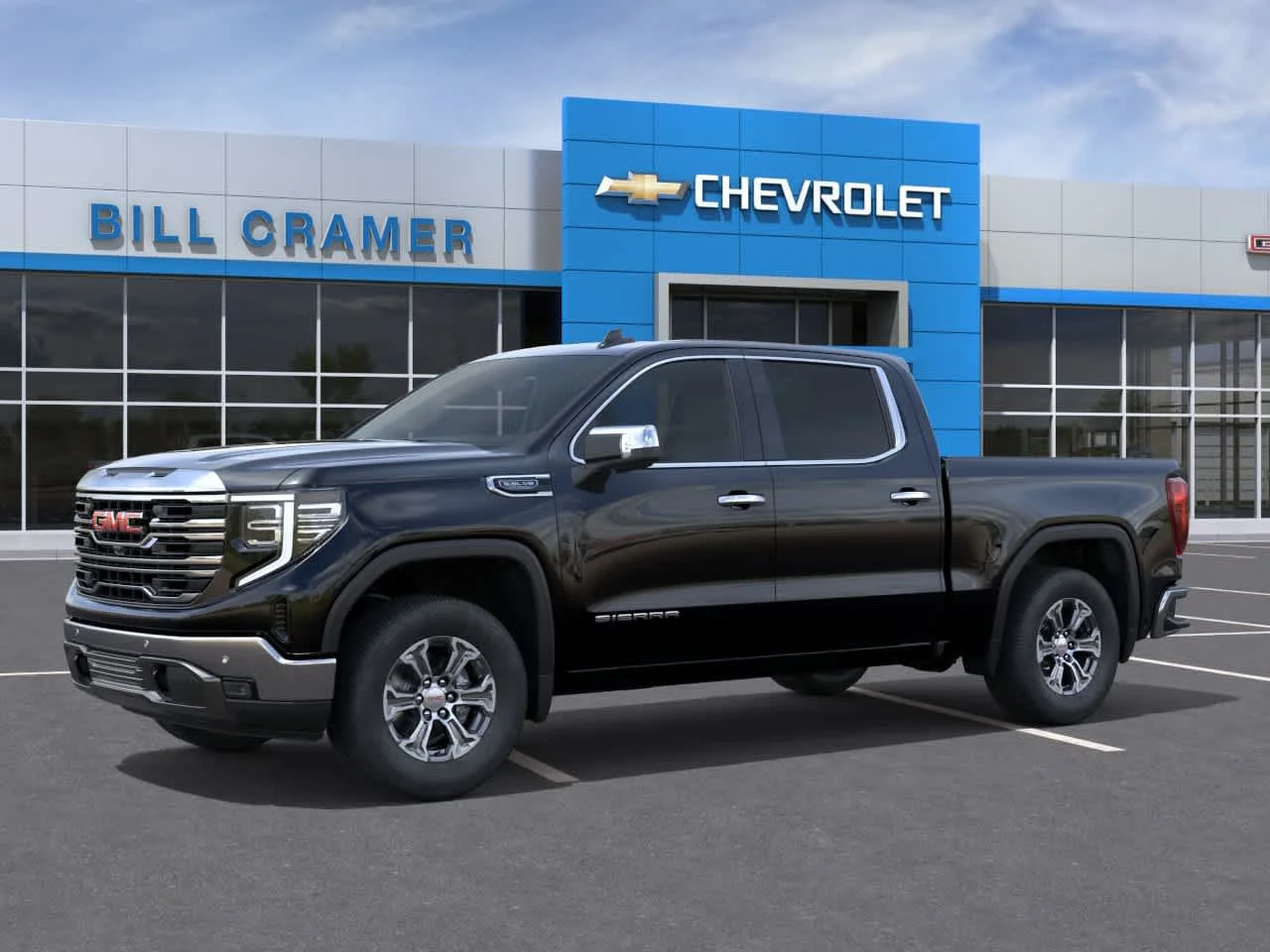 New 2026 Onyx Black GMC SLT image 2